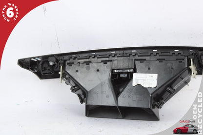 2007-2013 BMW 335is Front Dash AC Air Vent Grille Panel w/ Engine Switch OEM