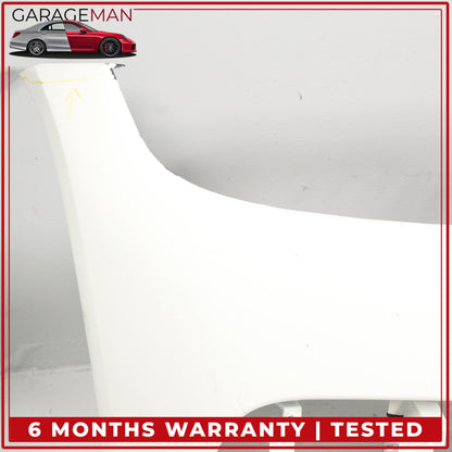 2006-2008 BMW 335i E90 M3 Style Front Bumper Cover Assembly w/ Grille Alpine White III