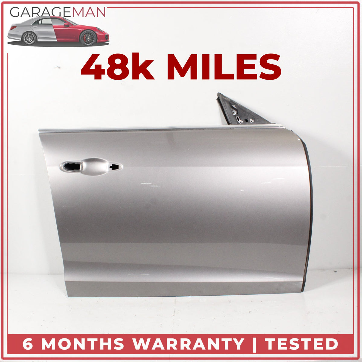 2014-2022 Maserati Ghibli M157 Front Right Side Door Shell Gray Metallic OEM