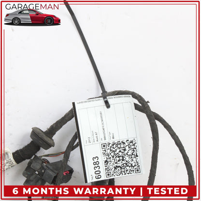 2012-2015 Audi A7 Rear Bumper Wire Wiring Harness w/ Sensors 4G8971085BC OEM