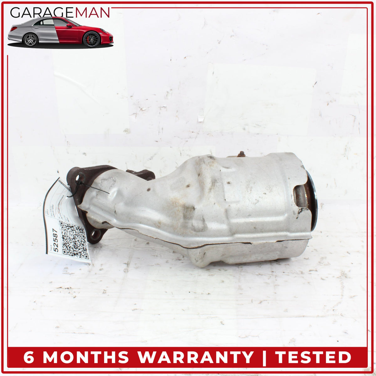 2016-2024 Infiniti Q50 V37 Right Side Exhaust Downpipe 208B2-5CA0A OEM