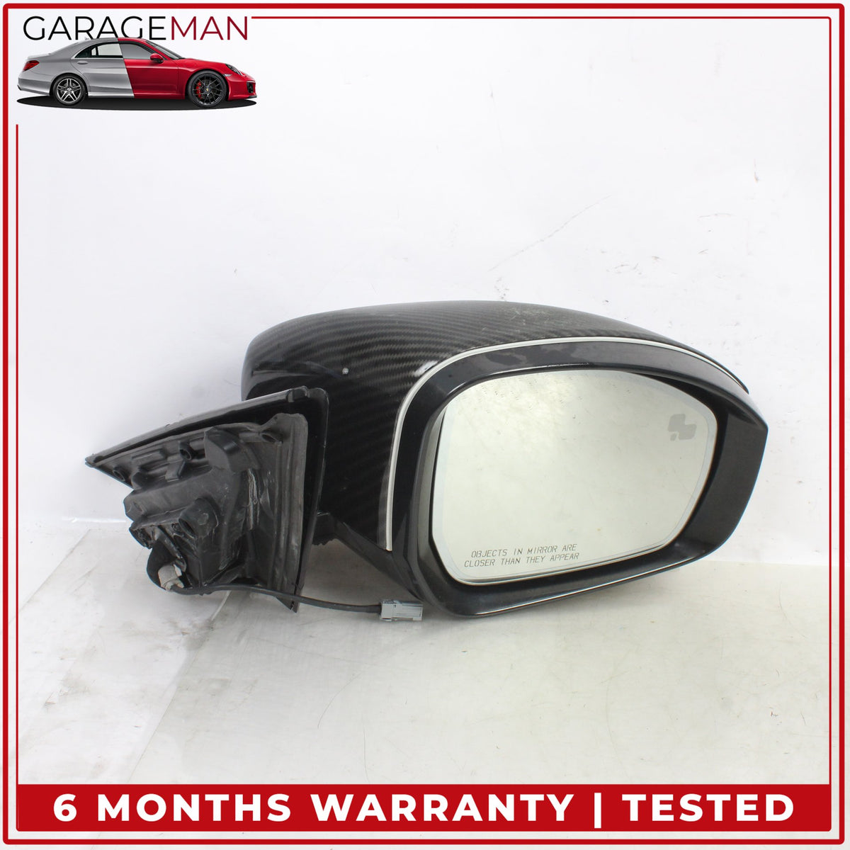 2013-2017 Range Rover L405 Left Rear View Door Mirror w/ Blind Spot & Camera OEM