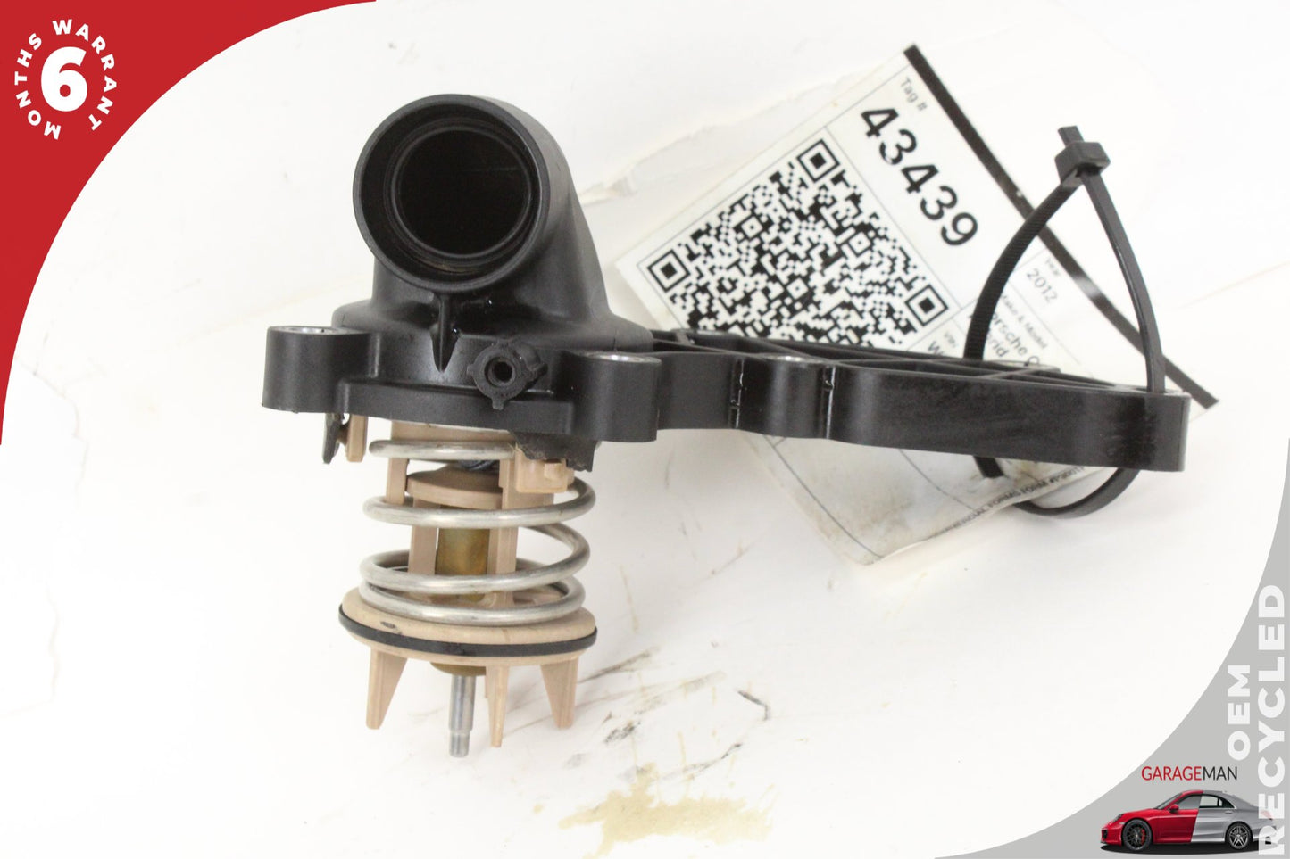 2011-2018 Porsche Cayenne S Hybrid 958 Water Thermostat Housing 06E121111AL OEM