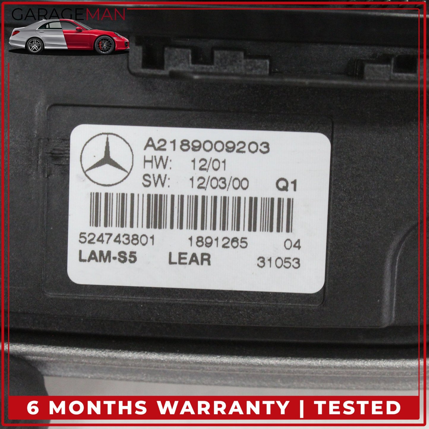 2012-2014 Mercedes-Benz CLS550 W218 Sedan LED Headlamp Ballast 2189009203 OEM