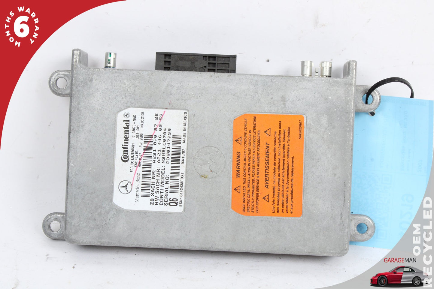 2007-2014 Mercedes W164 ML350 Voice Communication Control Module 2218708726 OEM
