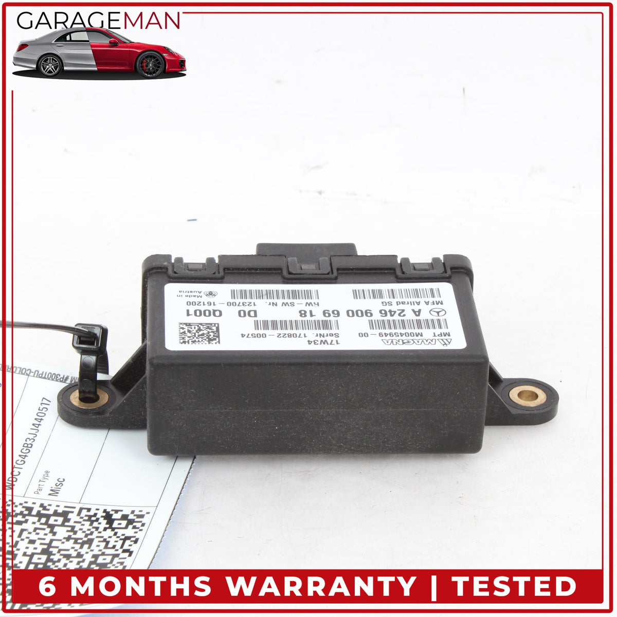 2015-2020 Mercedes X156 GLA250 Transfer Case Control Module Unit 2469006918 OEM