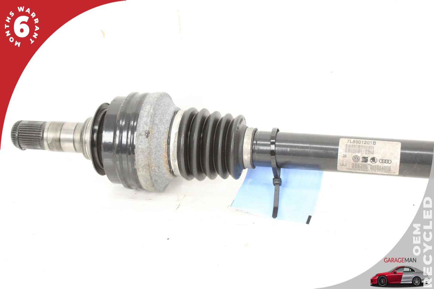 2007-2015 Audi Q7 Rear Left or Right Side CV Axle Drive Shaft 7L8501201B OEM