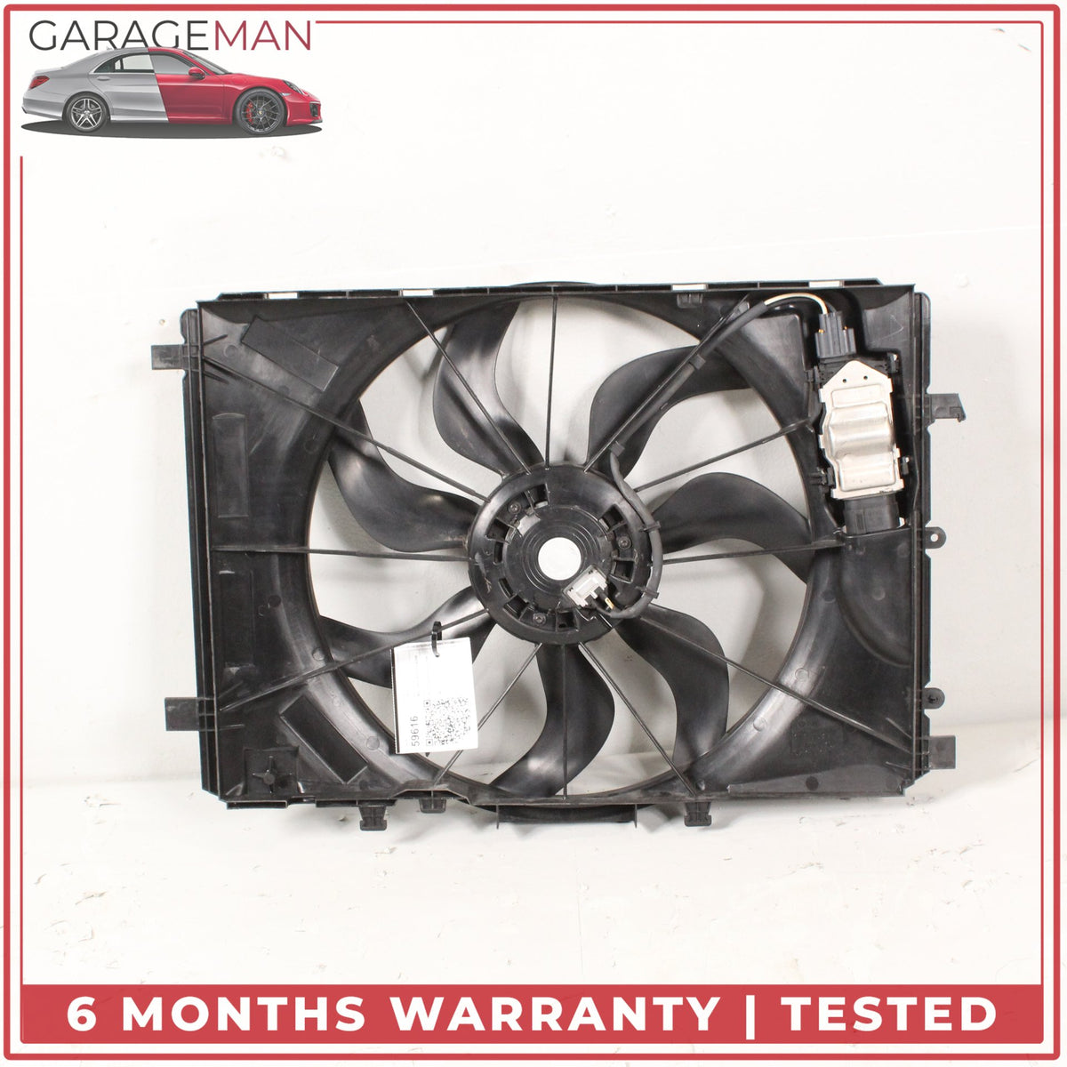 2015-2020 Mercedes X156 GLA250 CLA250 Engine Radiator Cooling Fan Motor Assy OEM