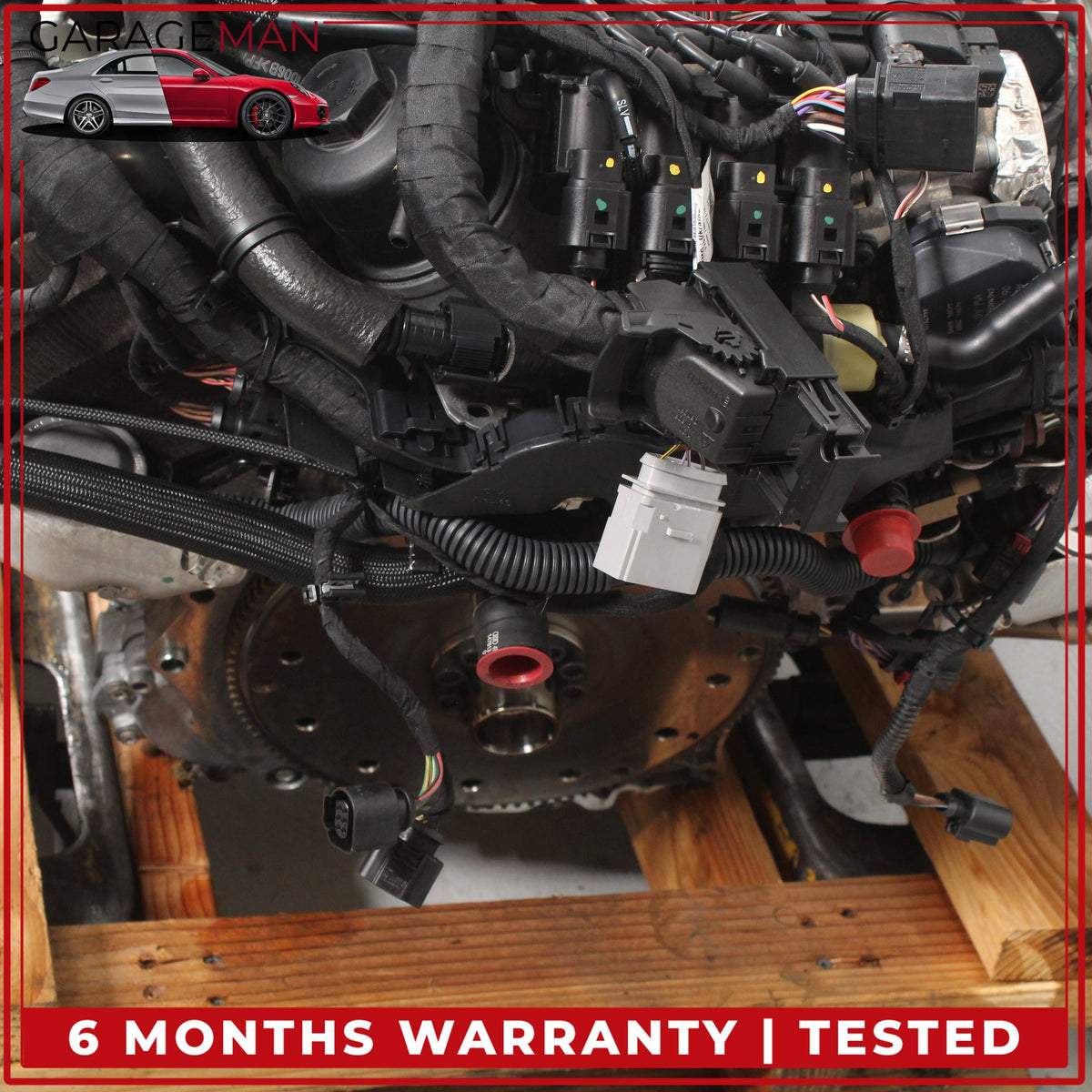 2015-2019 Audi Q7 A6 A7 CREC 3.0L Engine Motor Assembly w/ Supercharger OEM 151K