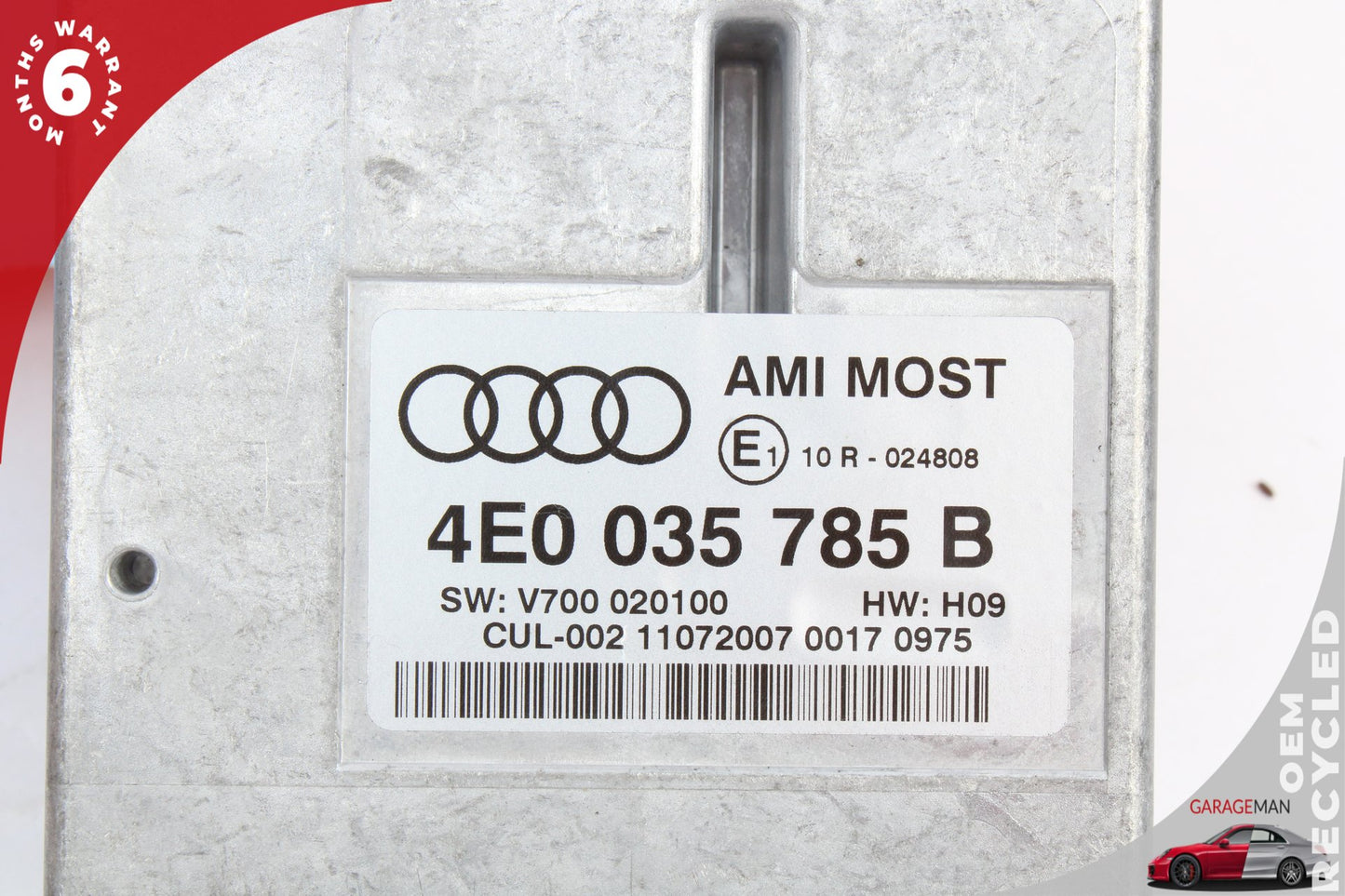 2006-2010 Audi Q7 S5 A4 A5 AMI MMI Music Interface Module 4E0035785B OEM