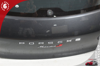 2015-2018 Porsche Macan 95B Trunk Lid Liftgate Tailgate Hatch Shell OEM