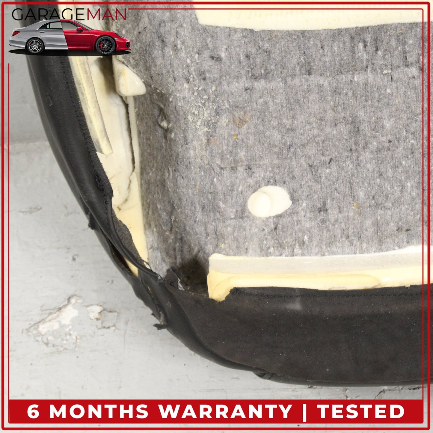 2013-2019 Maserati GranTurismo Coupe Front Left Lower Bottom Seat Cushion OEM