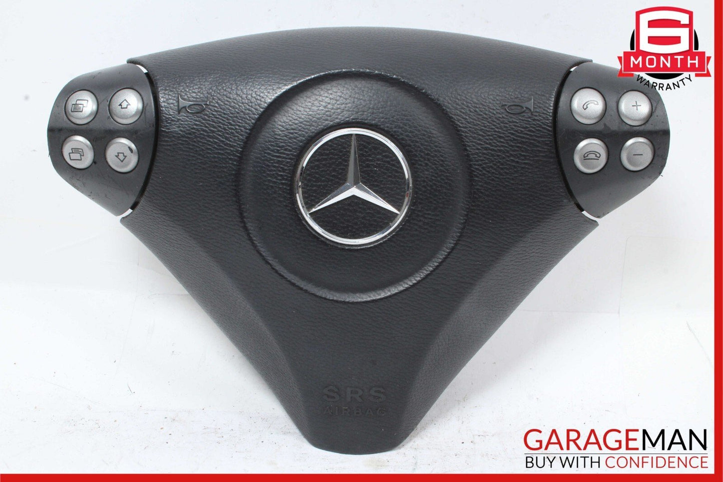 05-08 Mercedes C230 C350 SLK280 SLK200 Steering Wheel Air Bag Airbag SRS Black