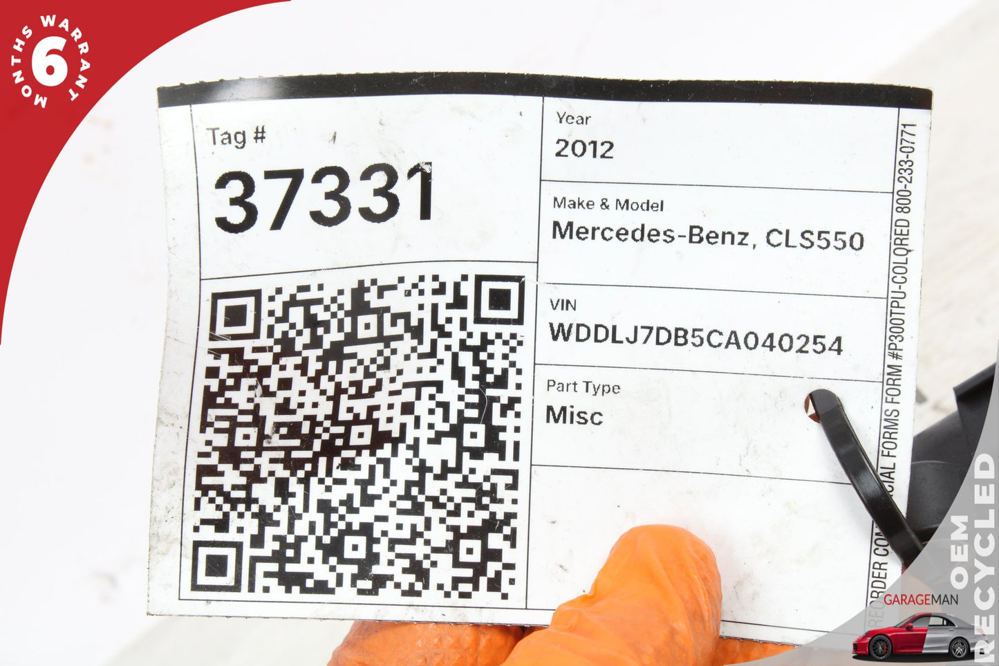 2011-2020 Mercedes W218 CLS550 SL550 E550 S550 Ignition Coil 2769060260 OEM