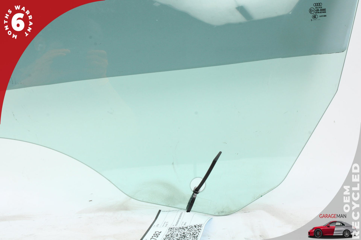 2007-2015 Audi TT 8J Front Left Driver Side Door Window Glass 43R00082 OEM