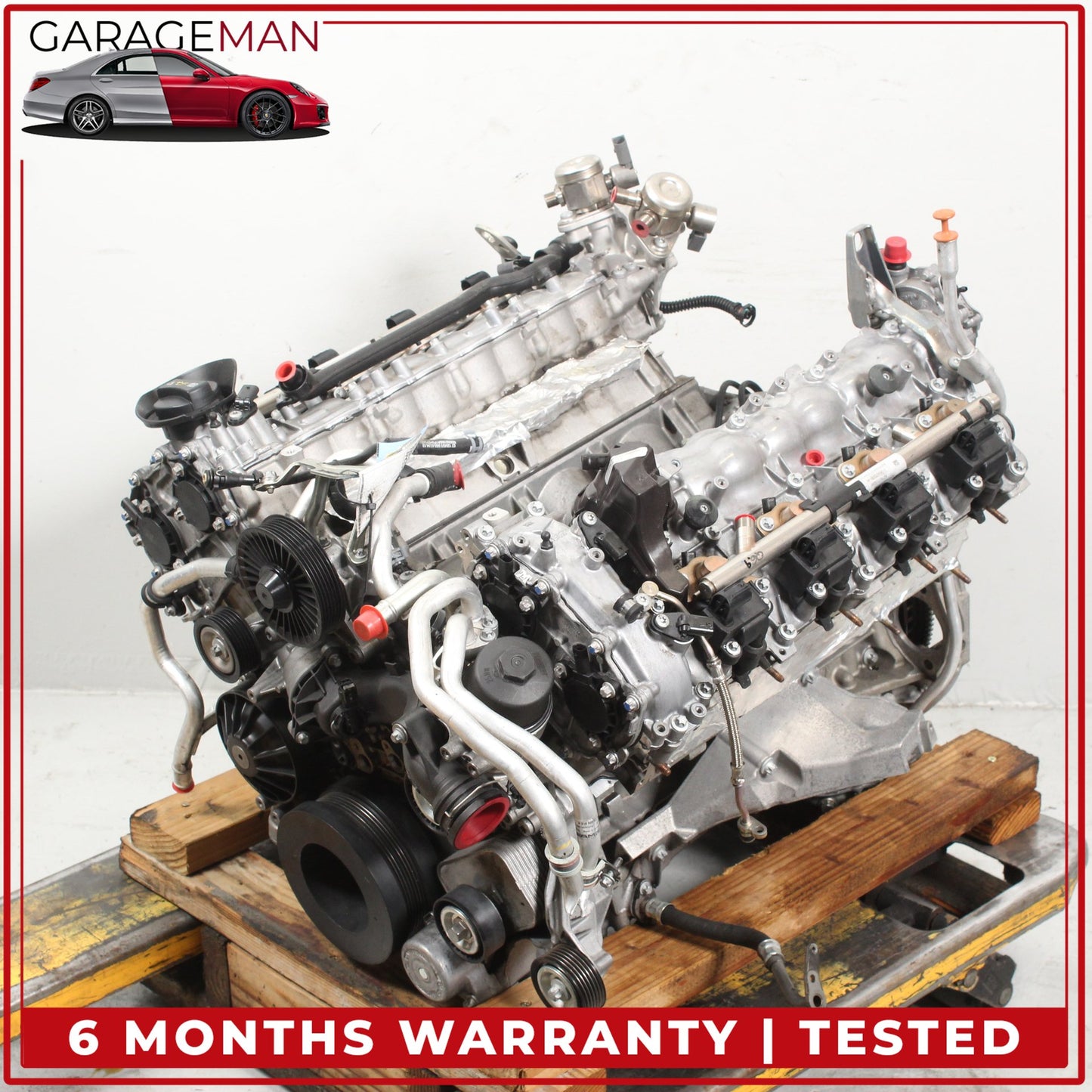 2007-2015 Mercedes W218 CLS63 E63 C63 AMG Engine Motor Assembly 156.983 OEM 112k