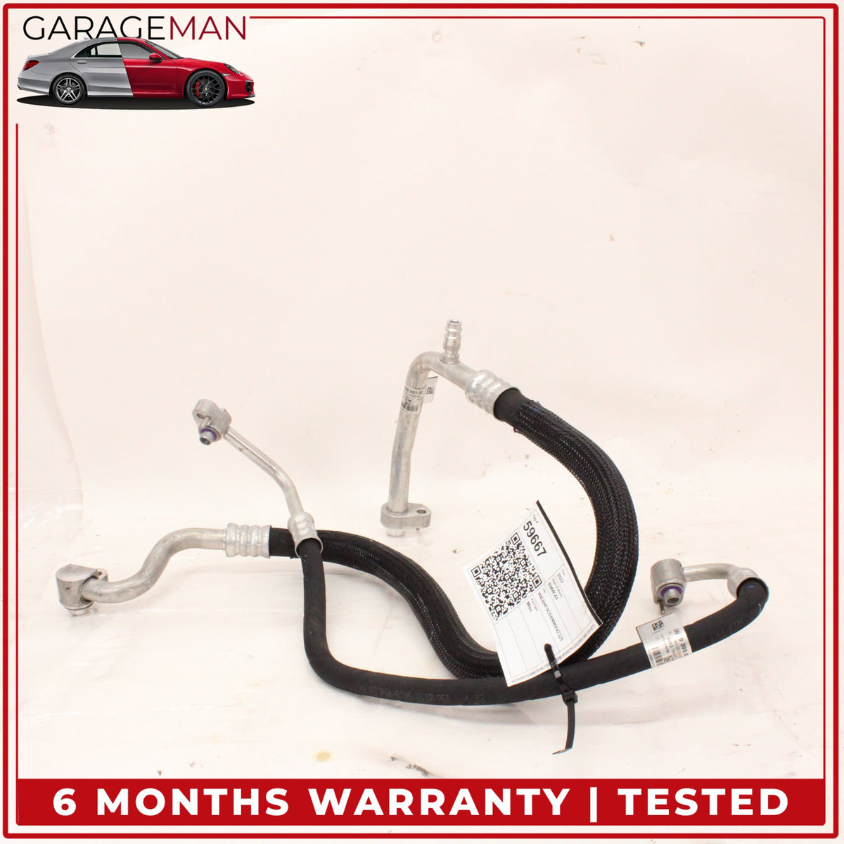 2019-2026 BMW Z4 G29 AC A/C Air Conditioning Pipe Hose Line (Set of 2) OEM