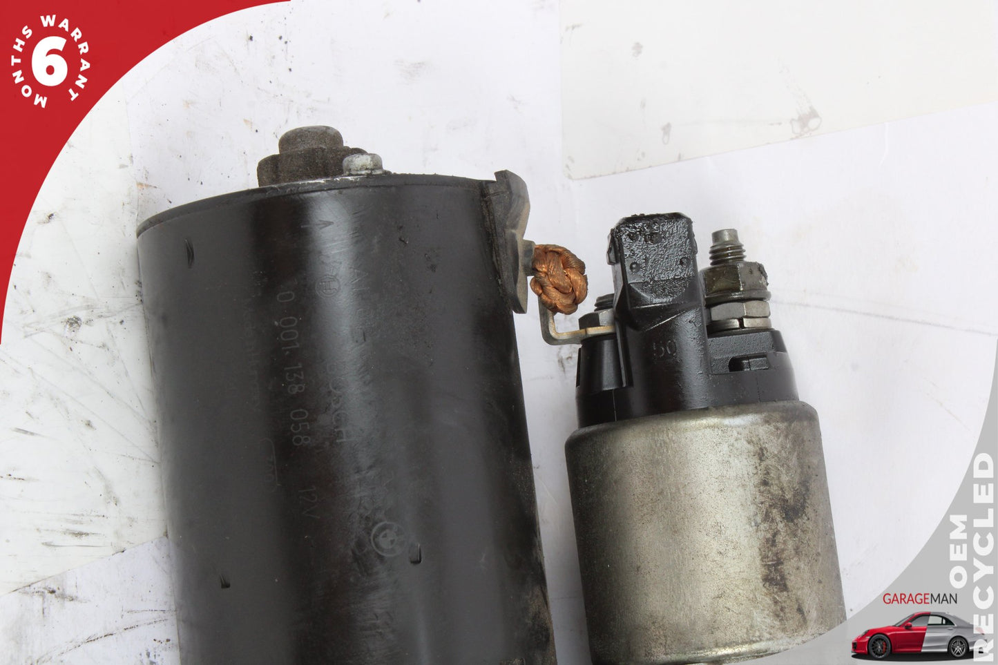 2012-2016 BMW X1 E84 Z4 2.0L Engine Starter Motor Bosch 0001138058 OEM