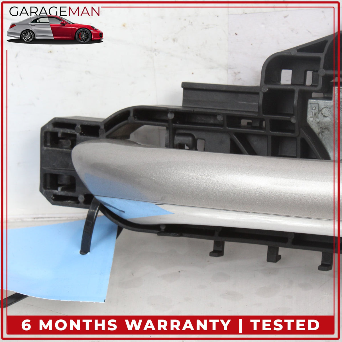 2006-2013 Mercedes W164 ML350 Rear Right Side Exterior Door Handle Silver OEM