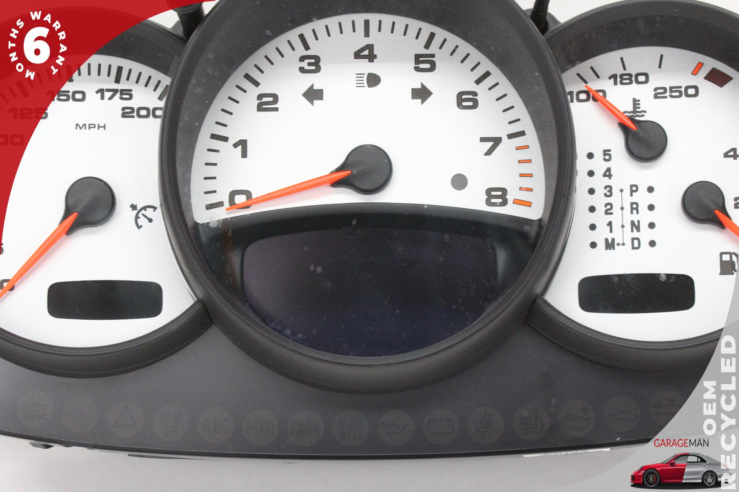99-05 Porsche 911 996 3.6L Coupe Speedometer Instrument Cluster AT 9966419816470C