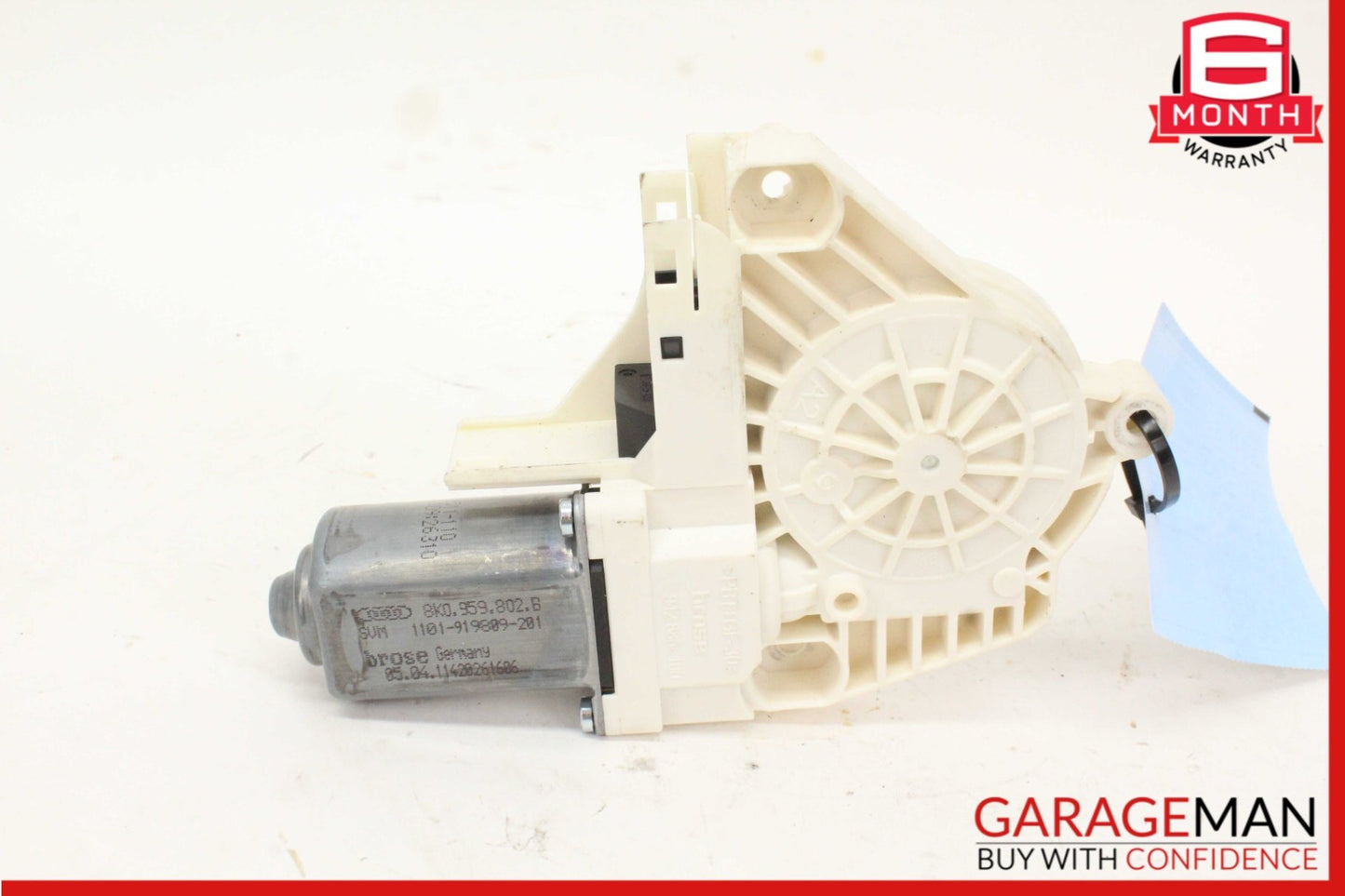 2012-2018 Audi A6 C7 Sedan Front Right Window Regulator Motor 8K0959802B Genuine