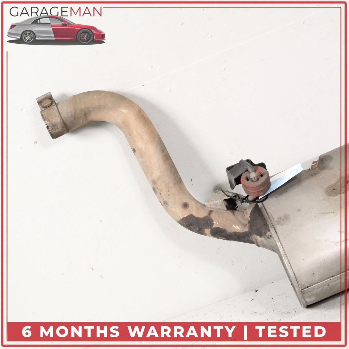 2013-2015 Jaguar XF X250 Exhaust Muffler Left and Right Side Set DX235230AB OEM