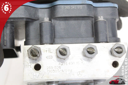 13-15 Mercedes-Benz SL500 R231 Convertible ABS Anti Lock Brake Pump Module 2314311512