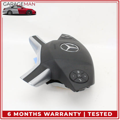 2009-2013 Mercedes W164 ML350 Front Left Side Steering Wheel Airbag Black OEM