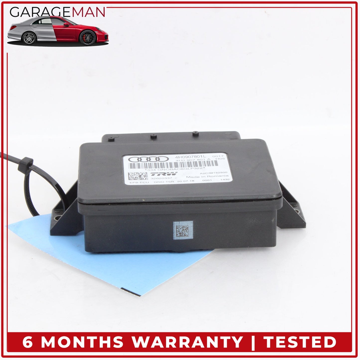 2012-2018 Audi A6 A7 Electronic Parking Brake Control Module Unit 4H0907801L OEM