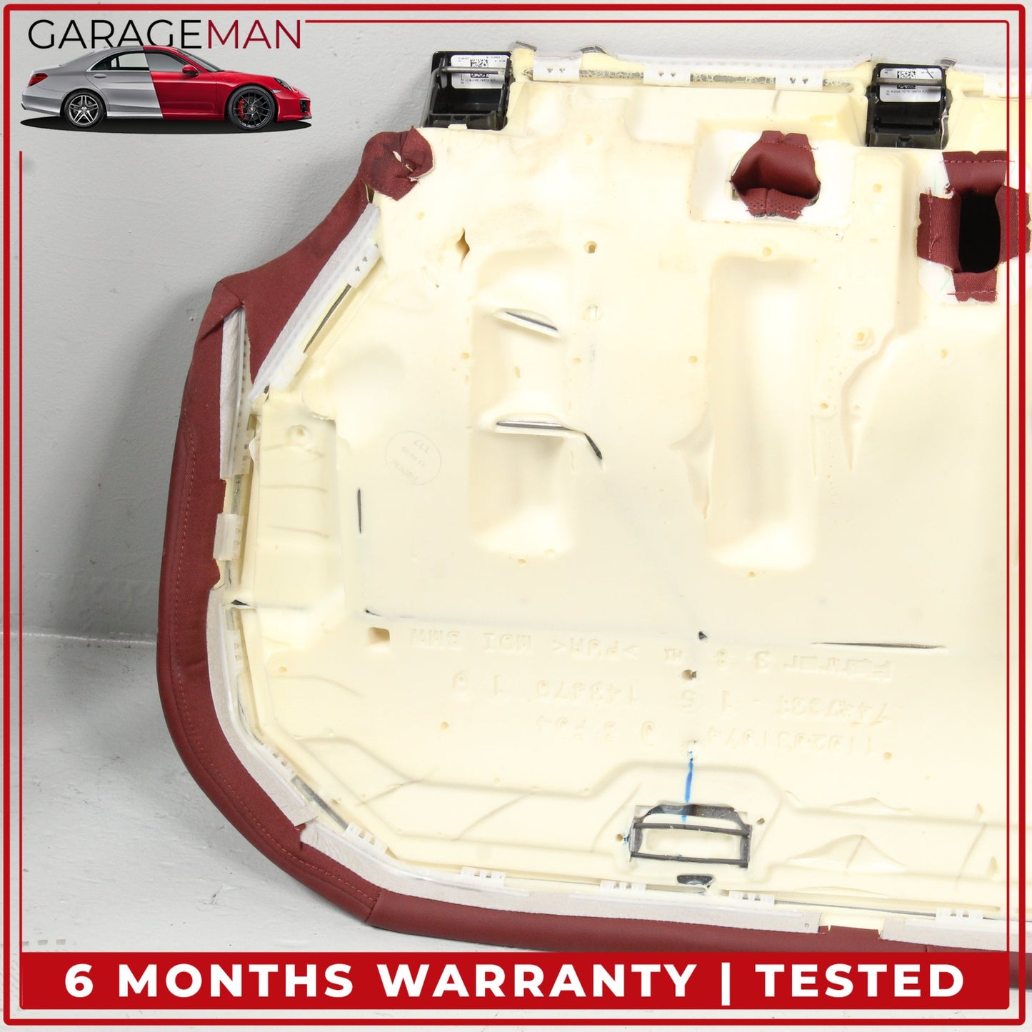 2019-2025 BMW 330i M340i Rear Lower Bottom Bench Seat Cushion Red OEM