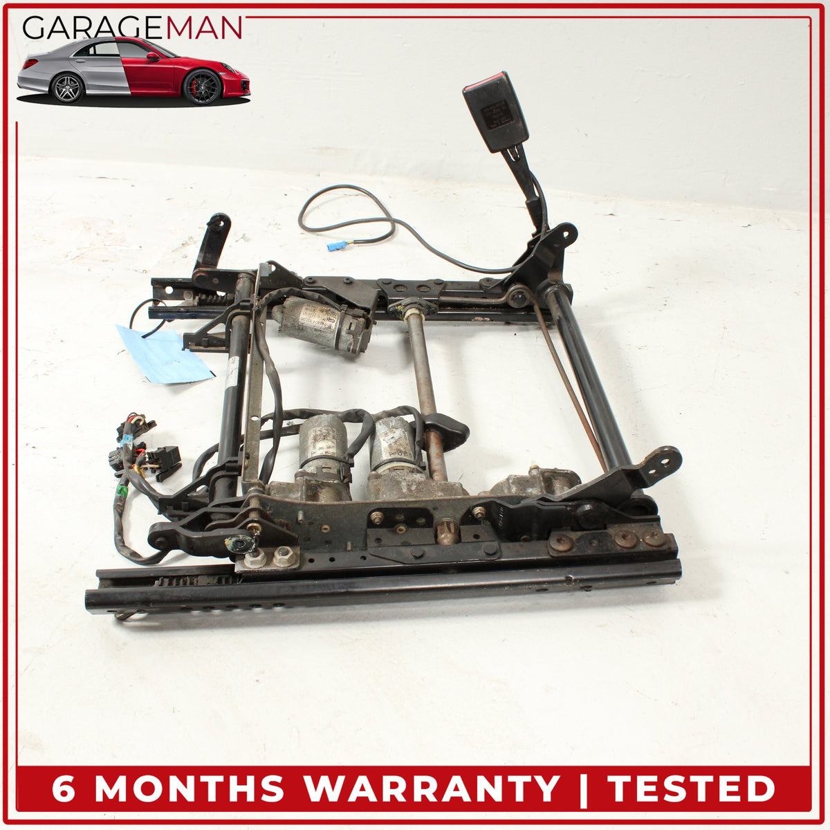 1998-2004 Porsche 911 996 Boxster 986 Front Left Seat Track Rail Frame OEM