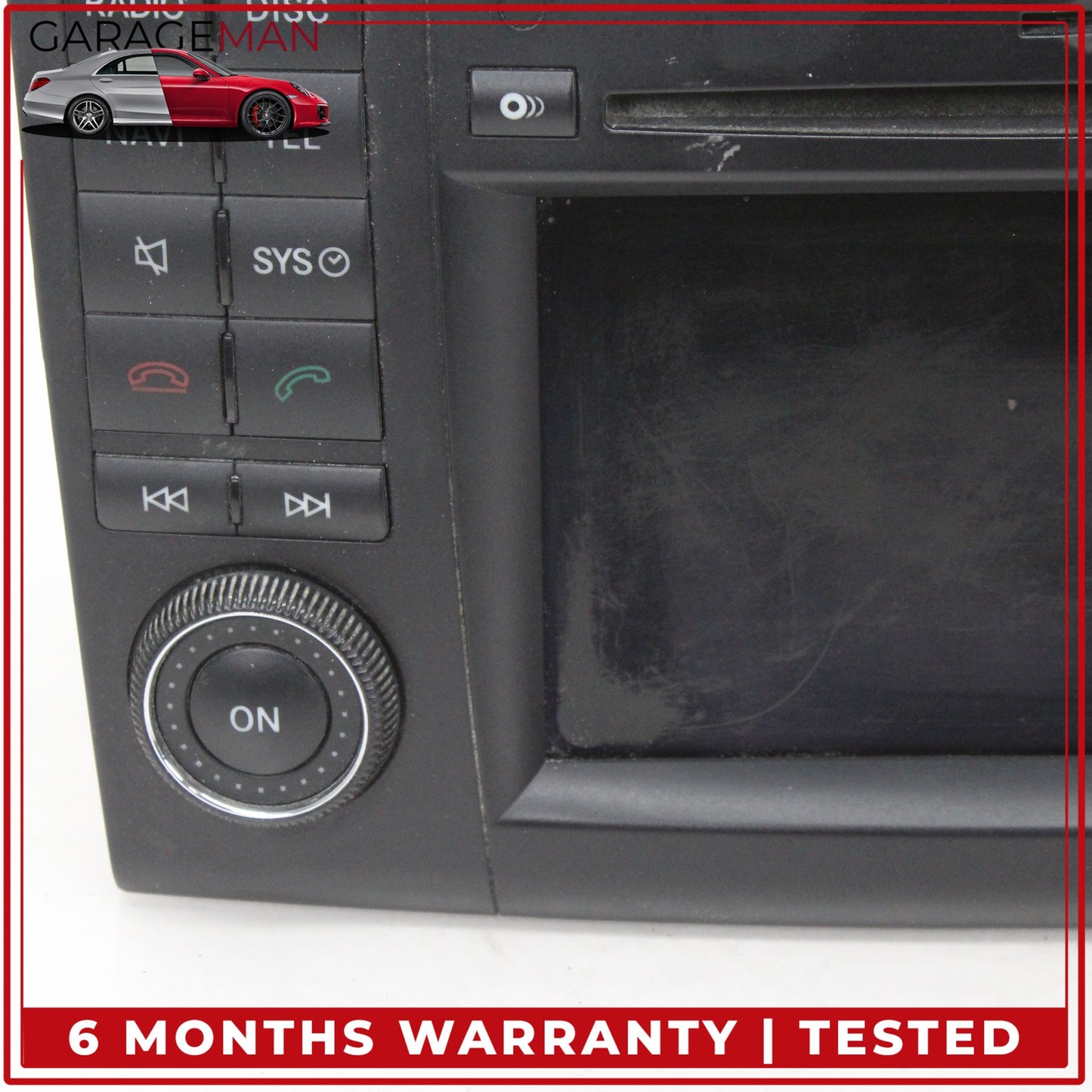 2009-2012 Mercedes W164 ML350 GL450 Head Unit Command Navigation Radio CD OEM