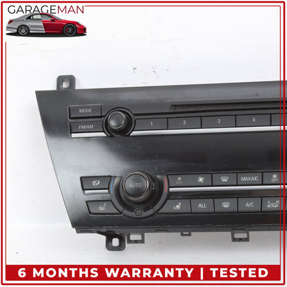 2012-2019 BMW 650i F06 AC Temperature Climate Control Radio Panel 9299034 OEM