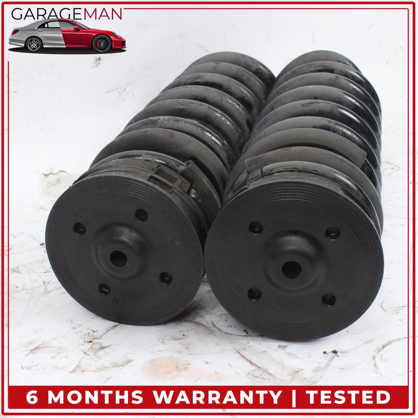 2006-2011 Mercedes W164 ML350 Rear Left and Right Side Coil Spring Set OEM