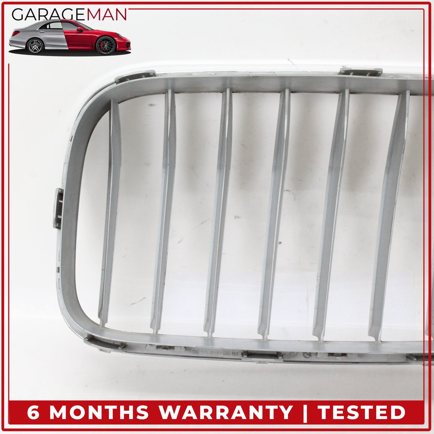 2012-2018 BMW 650i 640i Front Right Passenger Side Bumper Grille 7212850 OEM