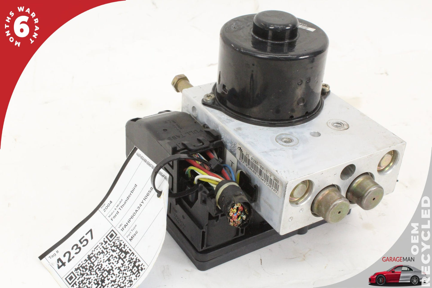 2003-2005 Ford Thunderbird ABS Anti Lock Brake Pump Module 3W4T2C219BF OEM