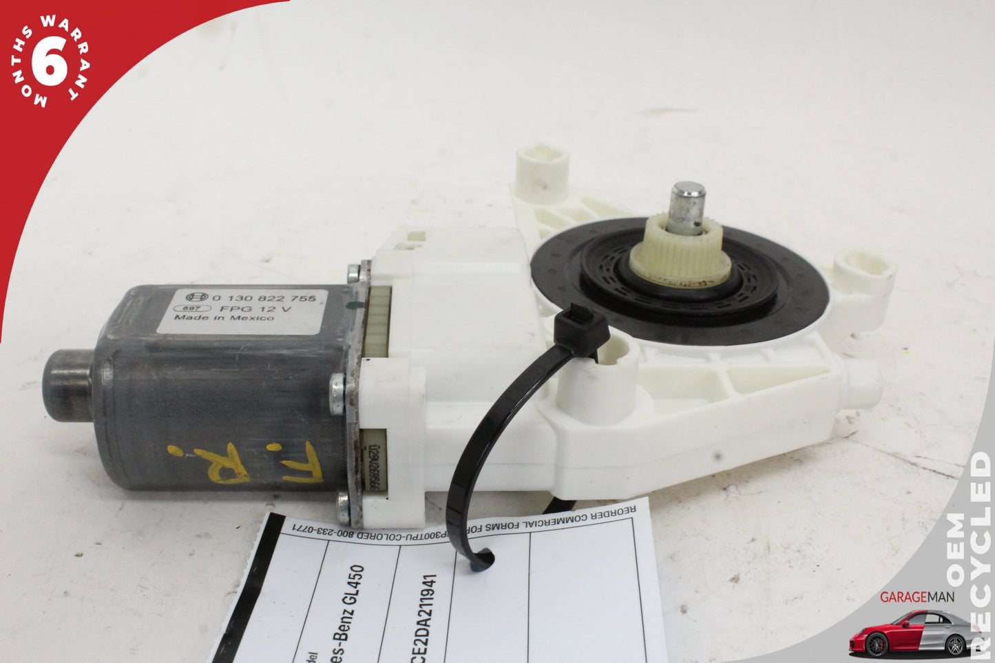 2012-2019 Mercedes X166 GL450 Front Right Side Window Regulator Motor 1669060301