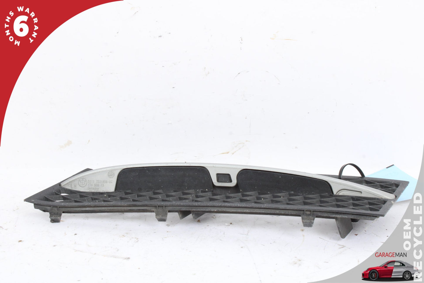 2011-2016 BMW F10 550i 528i Front Left Side Bumper Grille Trim 51117231859 OEM