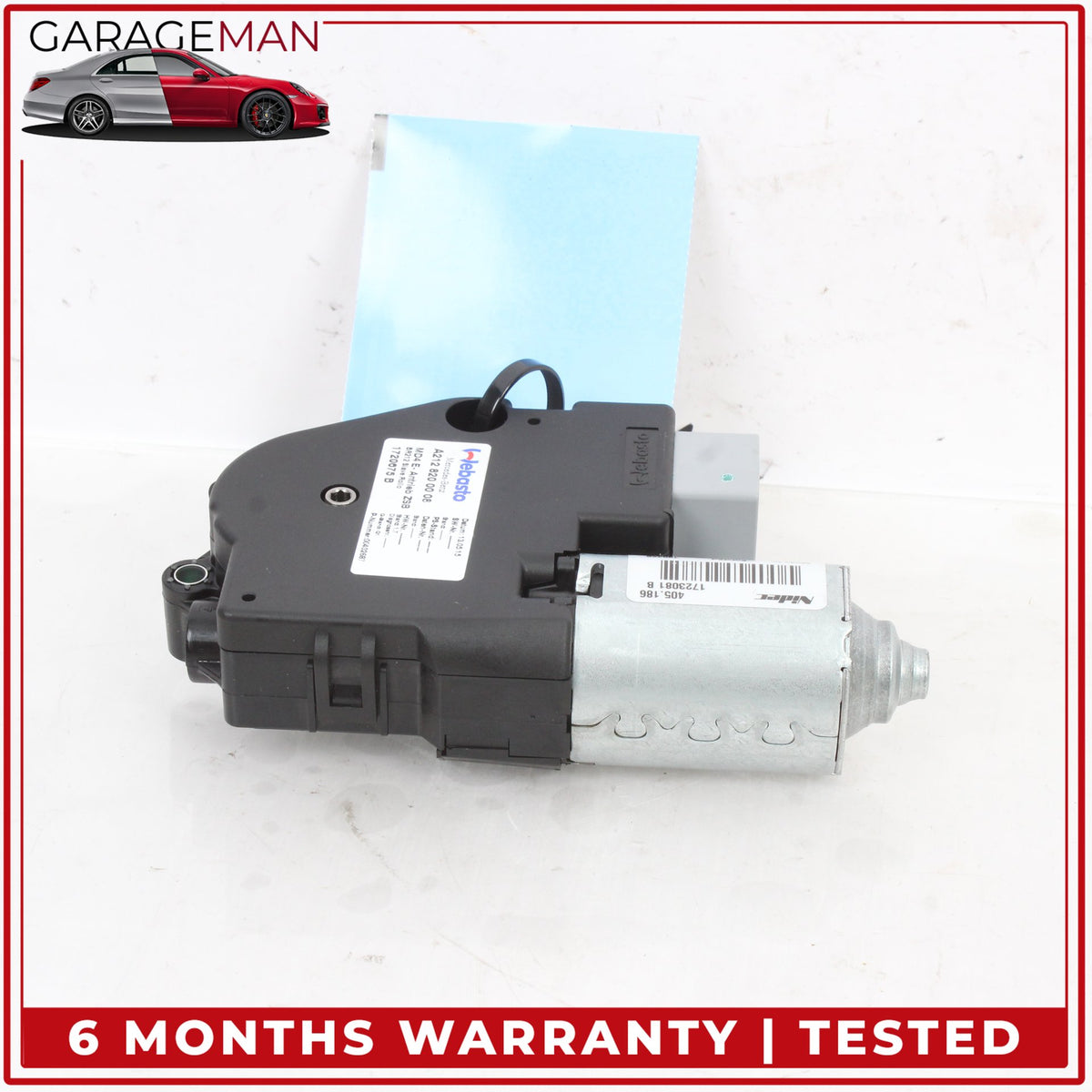 2010-2017 Mercedes C207 E400 Coupe Roof Sun Shade Screen Roller Blind Motor OEM