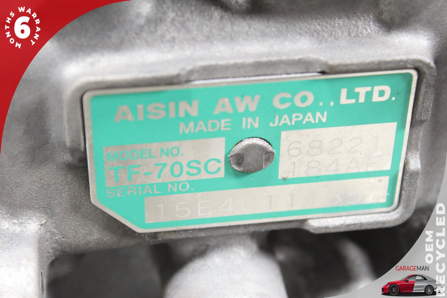 2015-2019 Fiat 500L 1.4L Hatchback 6 Speed Automatic Transmission OEM 78K