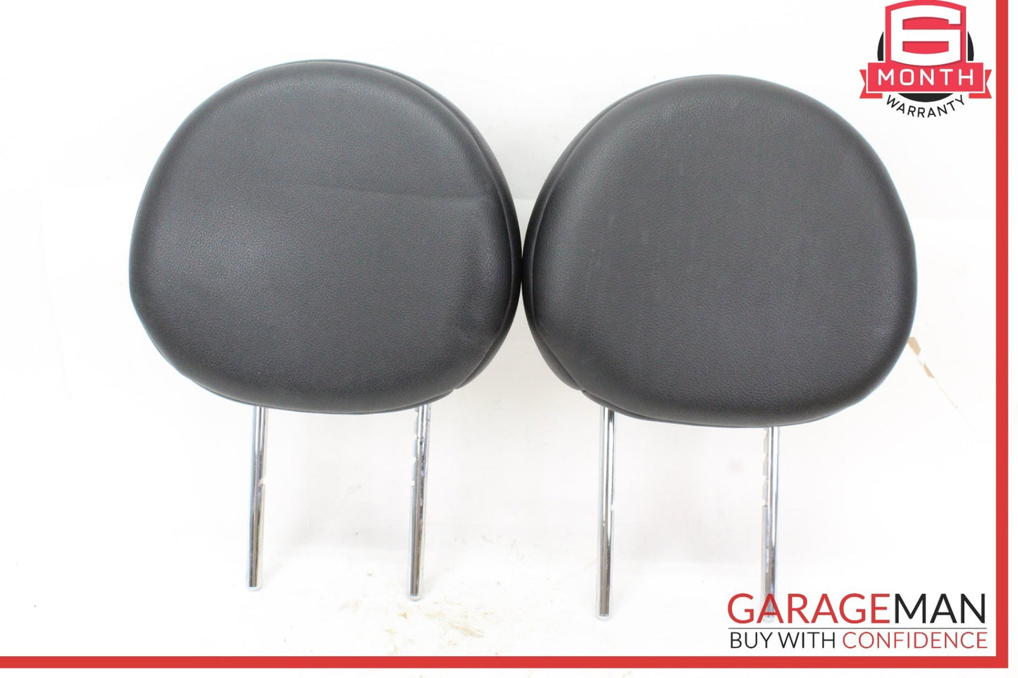 2007-2013 Mini Cooper Front Left and Front Right Side Seat Head Rest Black OEM