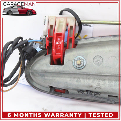 1997-2005 Porsche 911 996 Front Right Side Exterior Door Handle Red OEM