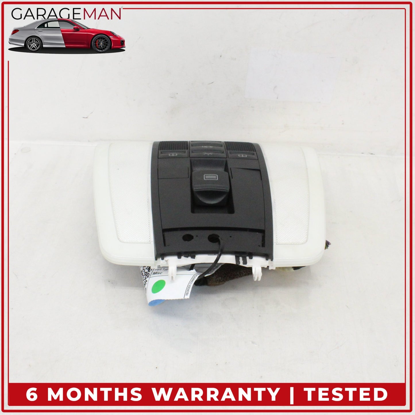 2008-2014 Mercedes W204 C300 C350 Front Overhead Dome Light Switch Console OEM