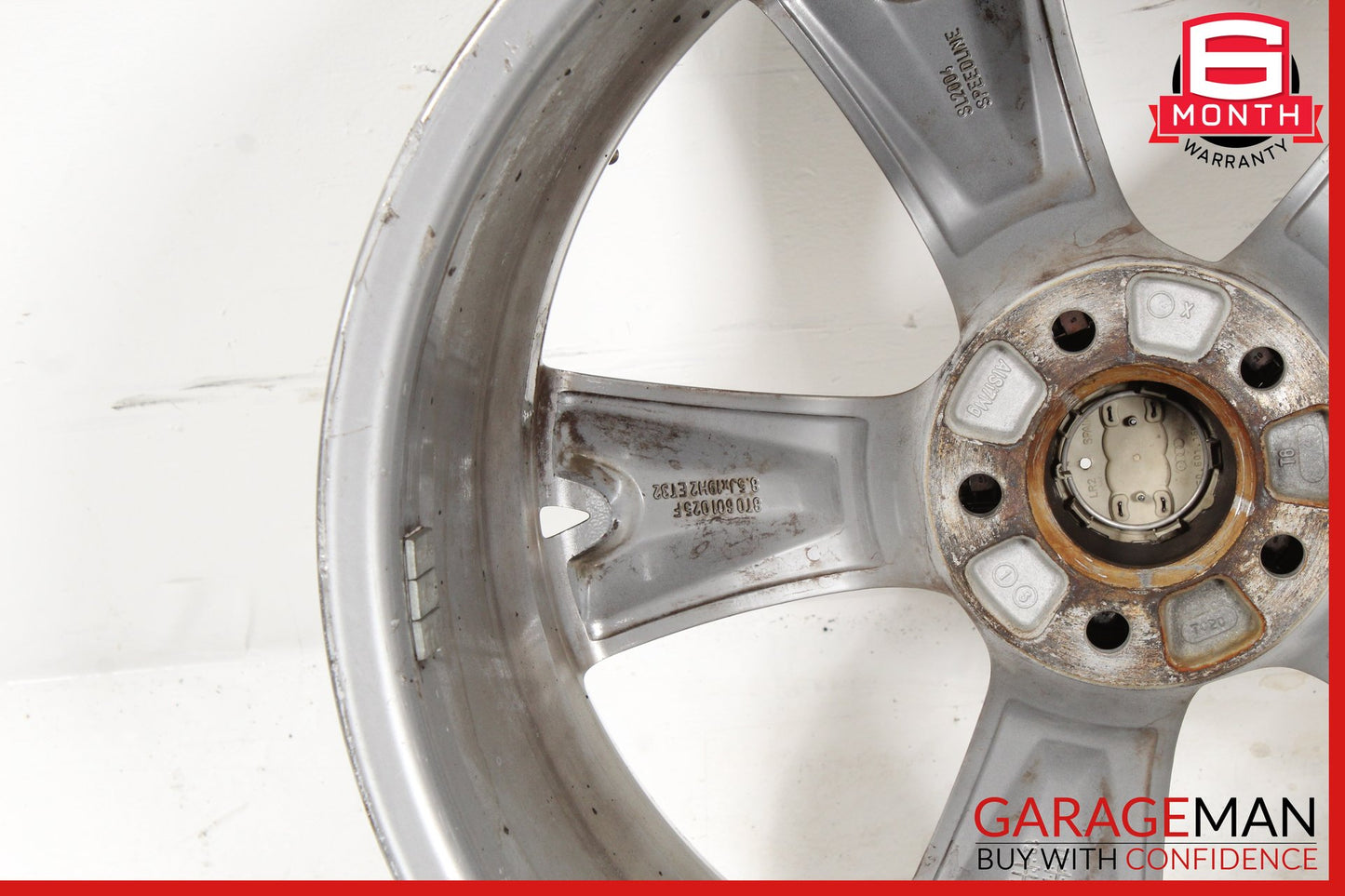 2008-2017 Audi A5 S5 5 Scissor Spoke Wheel Rim 8.5Jx19H2 ET32 8T0601025F OEM