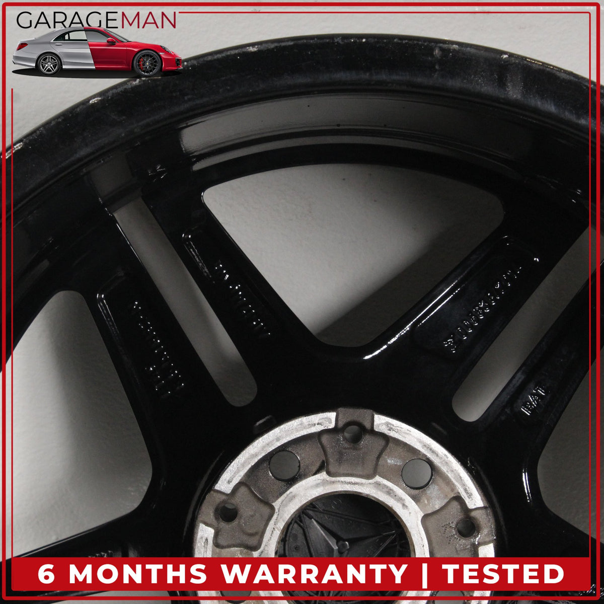 2019-2023 Mercedes W205 C300 Rear Side Wheel Rim 8.5JX18H2 ET49 2054019600 OEM