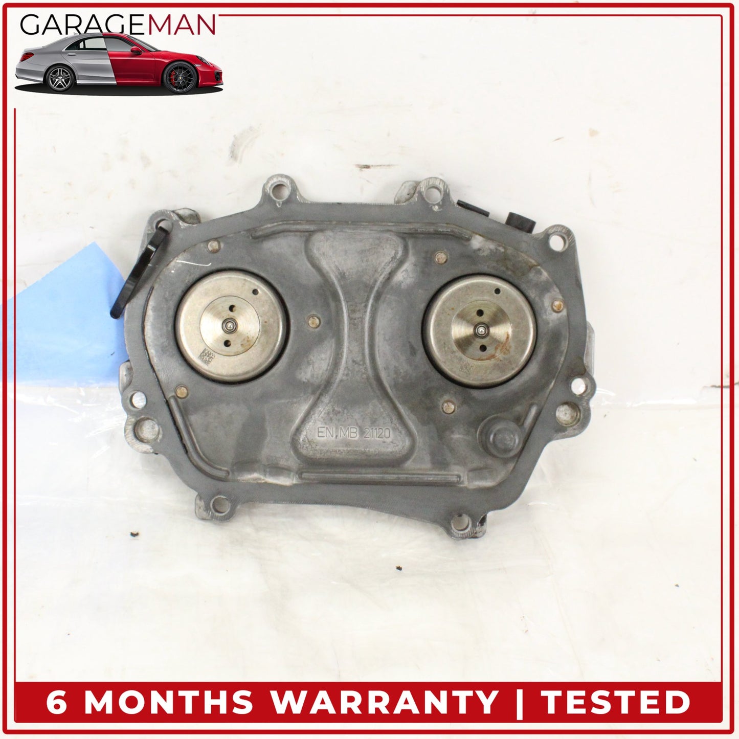 2012-2018 Mercedes W216 CL550 Engine Timing Chain Cover Plate 2760150201 OEM