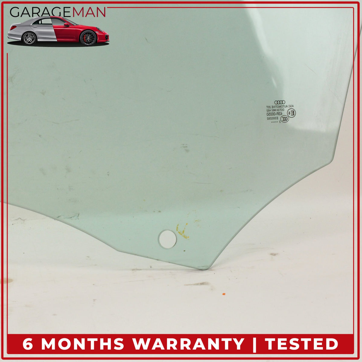2011-2017 Audi Q5 SQ5 Front Right Passenger Side Door Window Glass OEM