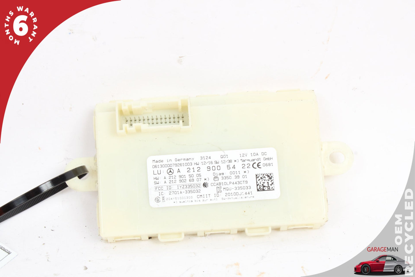 13-20 Mercedes-Benz E350 W212 Sedan Keyless Go Entry Control Module 2129005422