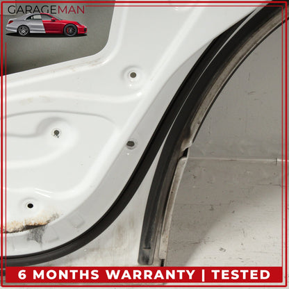 2007-2015 Audi Q7 Rear Right Side Door Shell Glacier White Metallic OEM