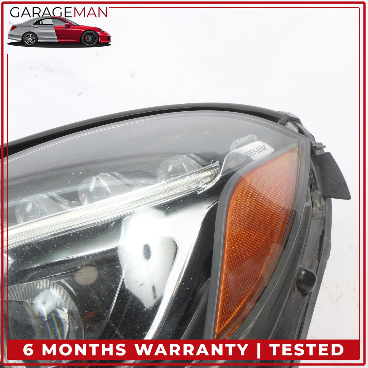 2014-2016 Mercedes W212 E400 Sedan Front Left Side LED Head Light Lamp OEM